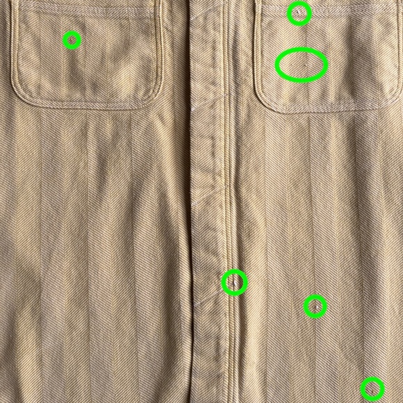 Mens Scotch & Soda - long sleeve shirt in butter yellow, XL - Picture 9 of 11